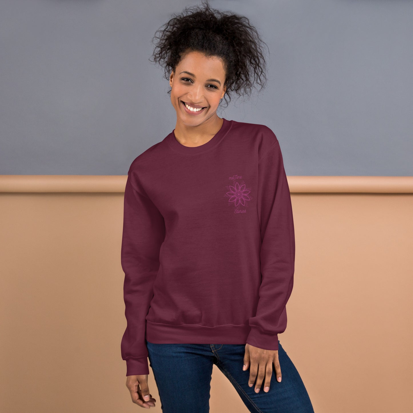 Unisex-Pullover meTime Stories Mandala