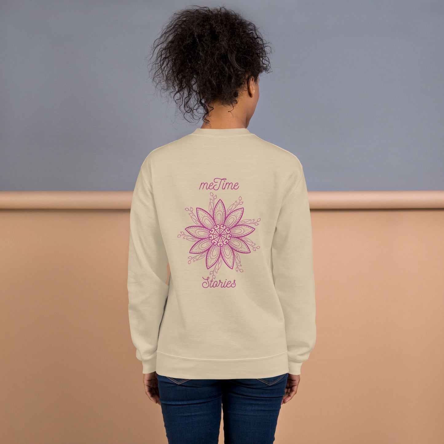 Unisex-Pullover meTime Stories Mandala