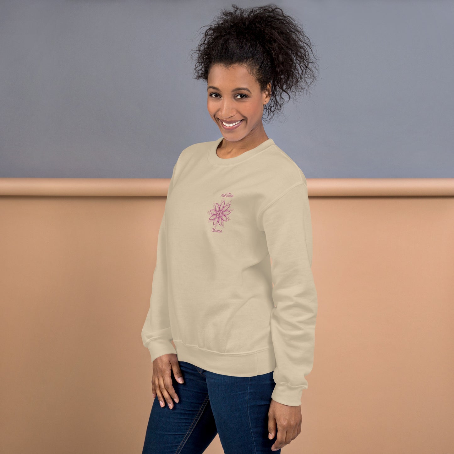 Unisex-Pullover meTime Stories Mandala