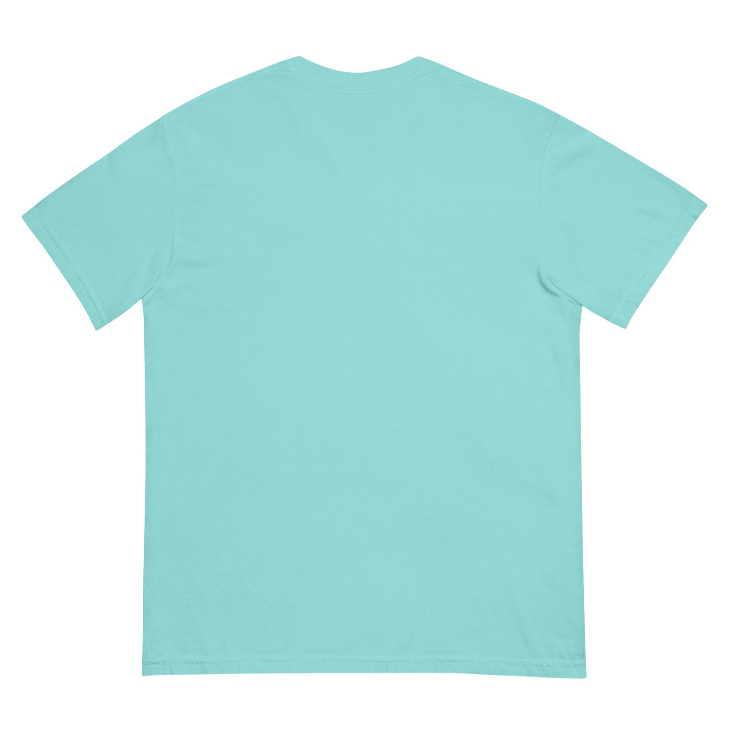 Schweres textilgefärbtes Unisex-T-Shirt Die mit Sonne im Herzen