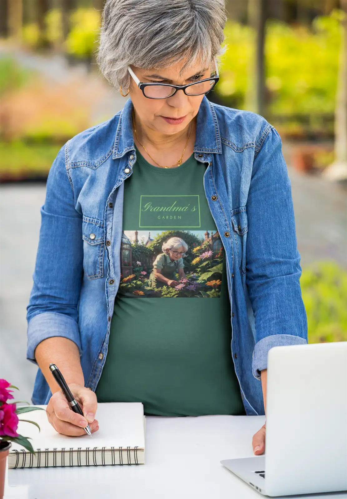 Grandma´s Garden T-Shirt, unisex, Gartenshirt