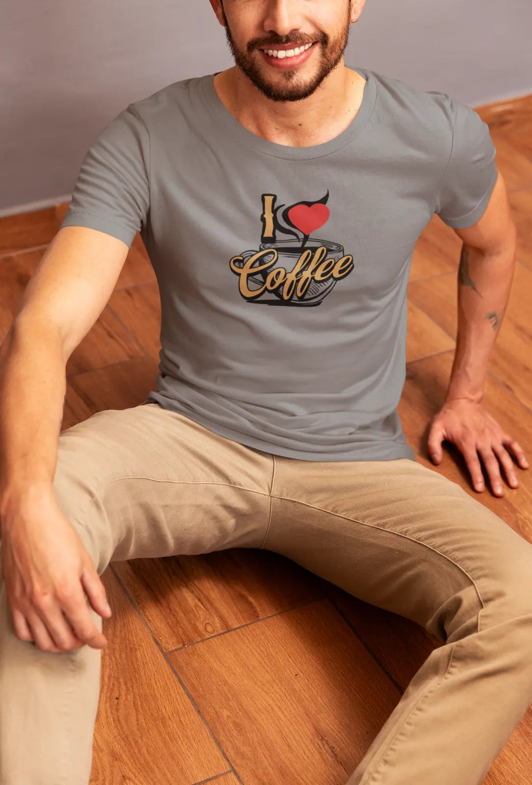 I love Coffee T-Shirt 2, Kaffee-Liebhaber, Geburtstagsgeschenk