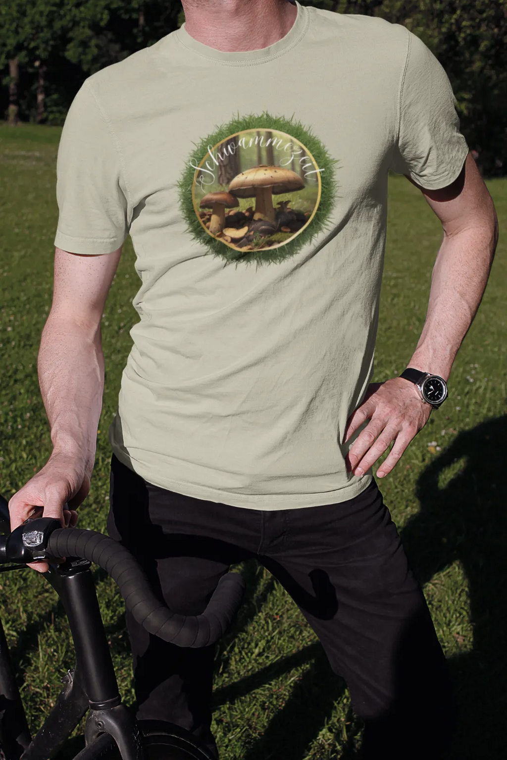 Schwammezeit T-Shirt, unisex Shirt, Pilzsucher, Schwamme
