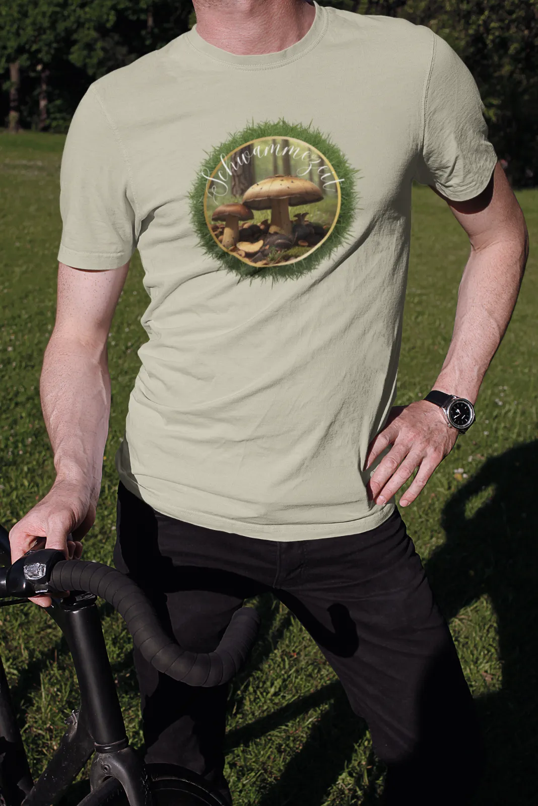 Schwammezeit T-Shirt, unisex Shirt, Pilzsucher, Schwamme