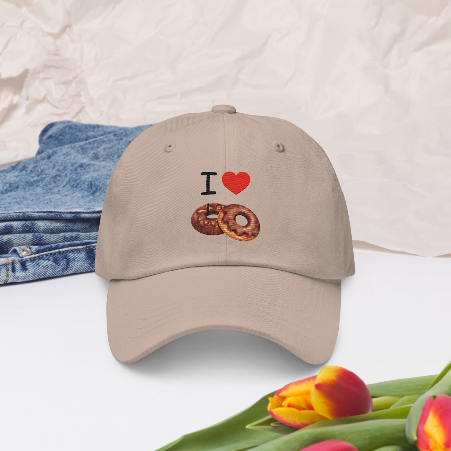 Dad-Hat I Love Donuts