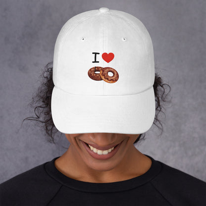 Dad-Hat I Love Donuts