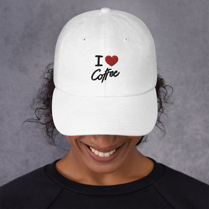 Dad-Hat I Love Coffee