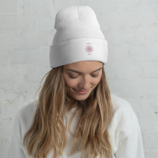 Umgeschlagene Beanie meTime Stories Mandala