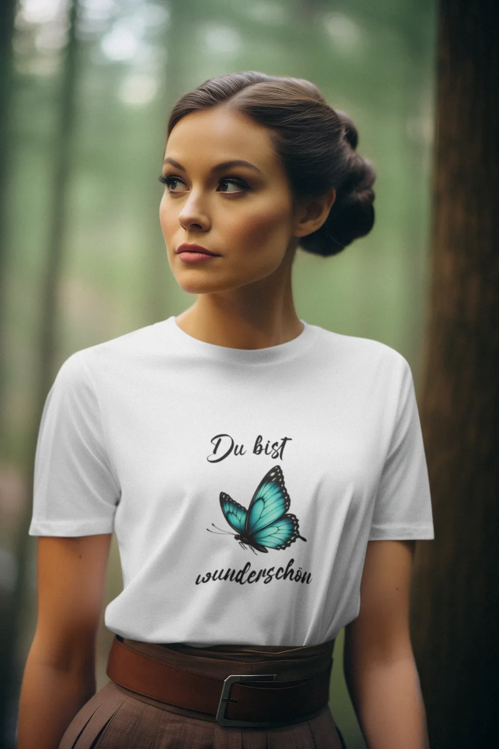 Du bist wunderschön Schmetterling T-Shirt, Liebe, Zuneigung, Geschenk