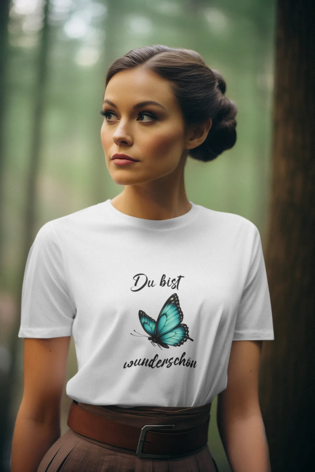 Du bist wunderschön Schmetterling T-Shirt, Liebe, Zuneigung, Geschenk
