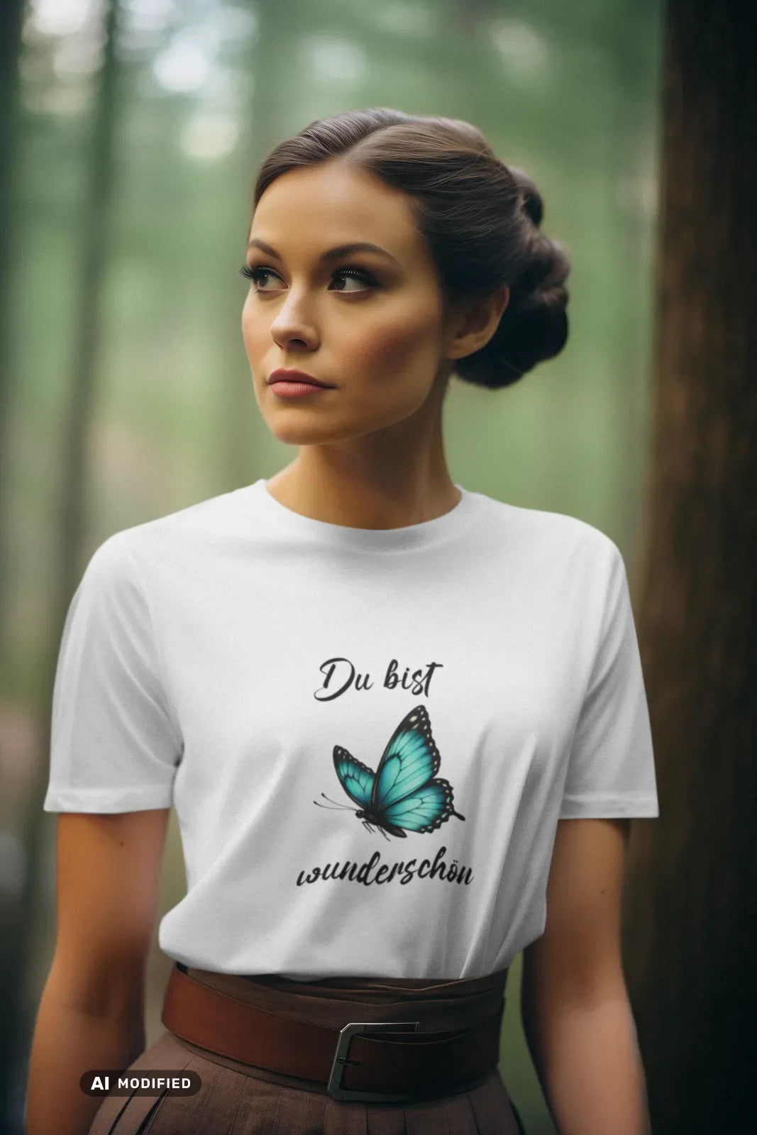 Du bist wunderschön Schmetterling T-Shirt, Liebe, Zuneigung, Geschenk