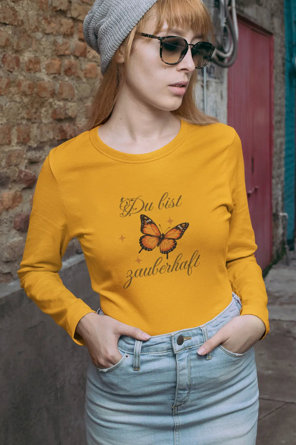 Du bist zauberhaft Schmetterling T-Shirt, Liebe, Zuneigung, Geschenk