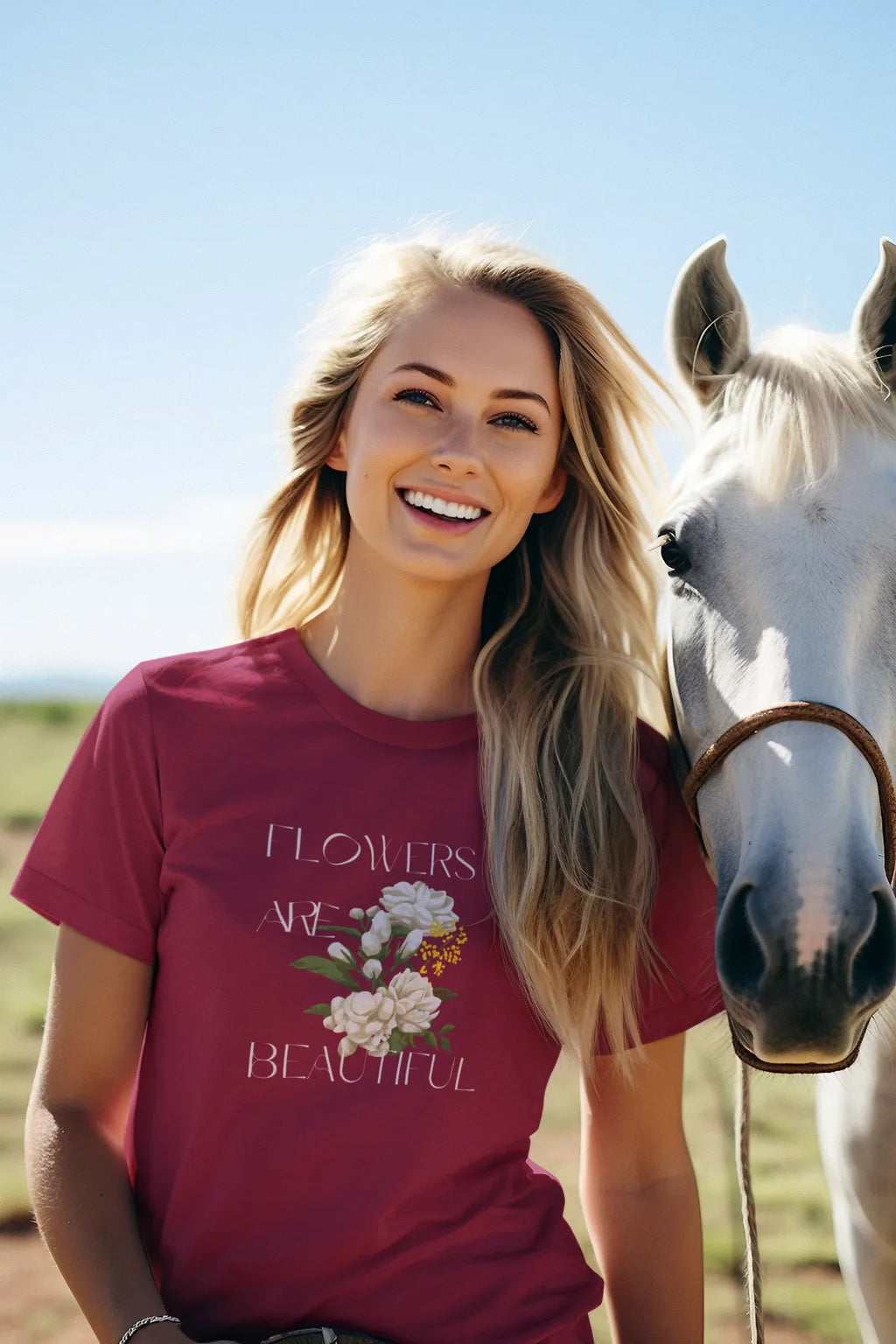 Flowers are beautiful T-Shirt, unisex Shirt, floral