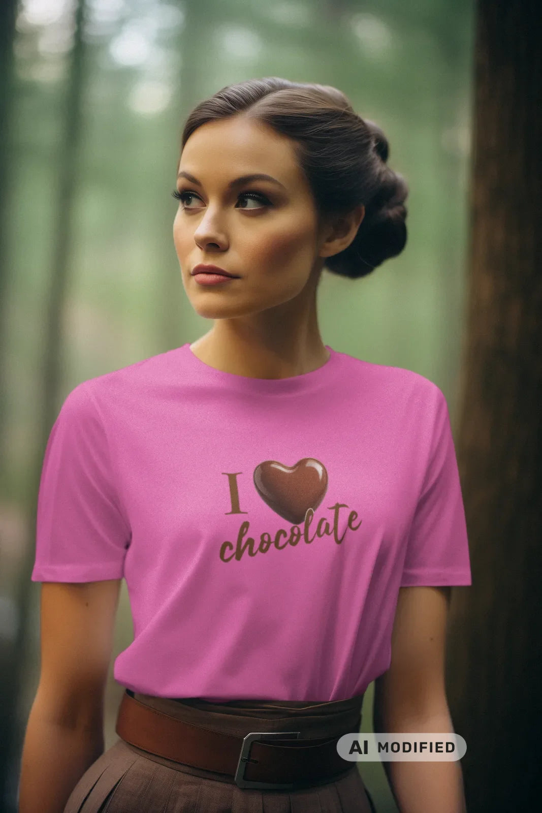 I love chocolate T-Shirt, Schokolade-Liebhaber, Geburtstagsgeschenk