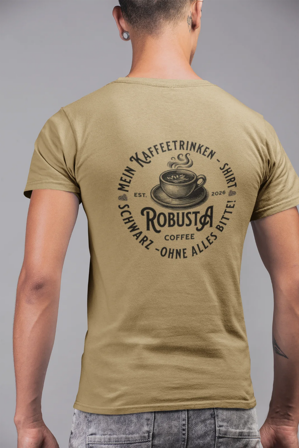 Mein Kaffeetrinken- Shirt ,T-Shirt, Retro - Vintage, Kaffeeliebhaber