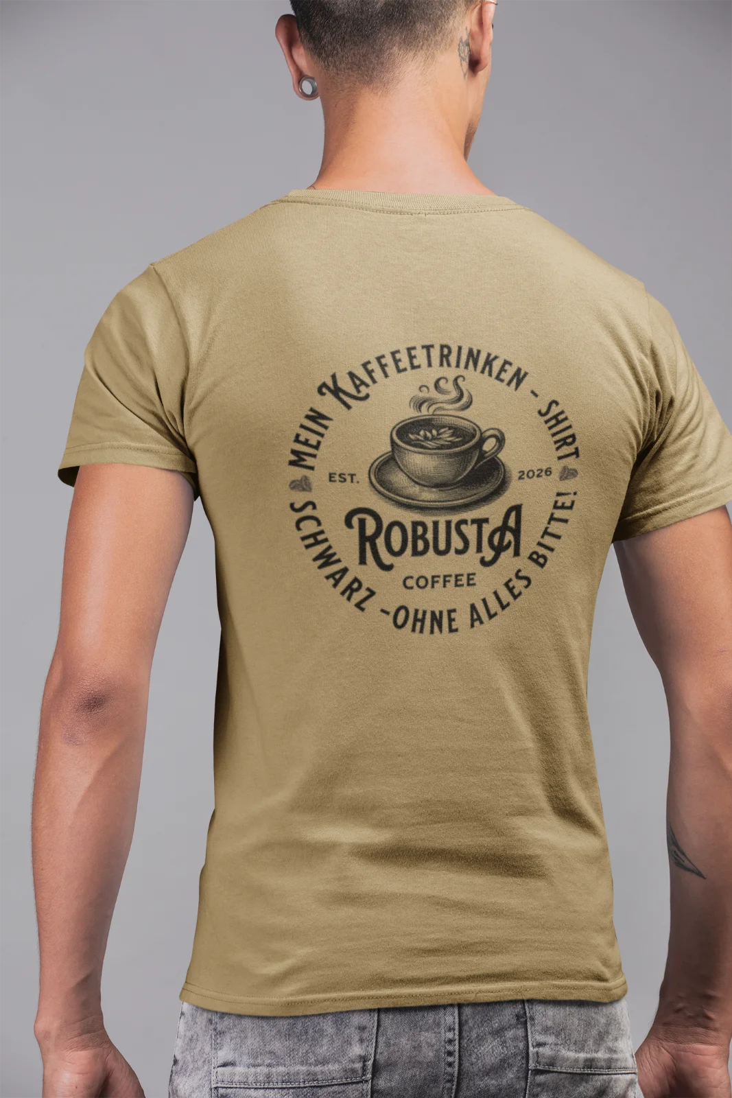 Mein Kaffeetrinken- Shirt ,T-Shirt, Retro - Vintage, Kaffeeliebhaber