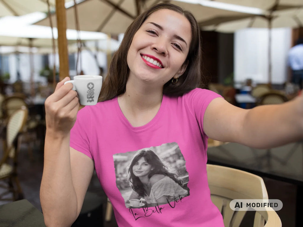 La Bella Vita T-Shirt, Retro - Vintage Shirt, Geschenk, Dolce Vita, me-Time,
