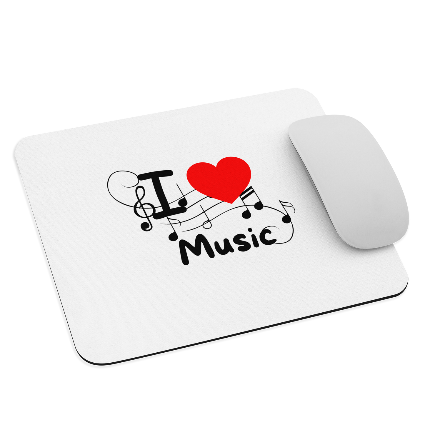 Mauspad I Love Music