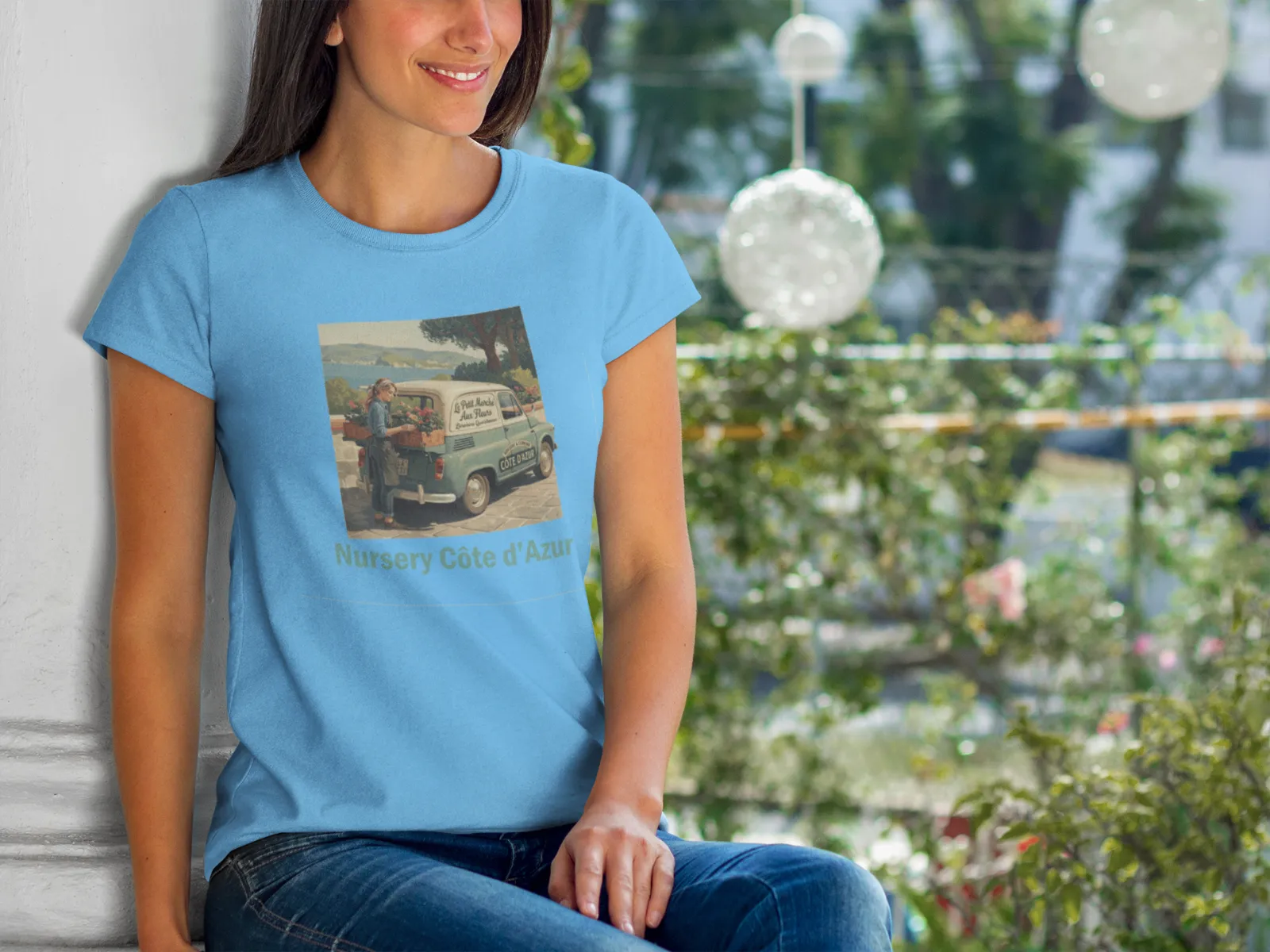 Nursery Côte d’Azur T-Shirt, unisex, Baumschule, Gärtnerei