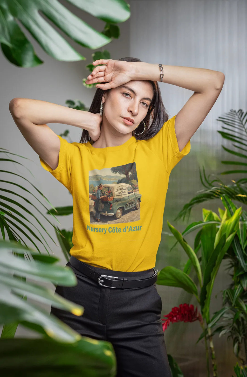 Nursery Côte d’Azur T-Shirt, unisex, Baumschule, Gärtnerei