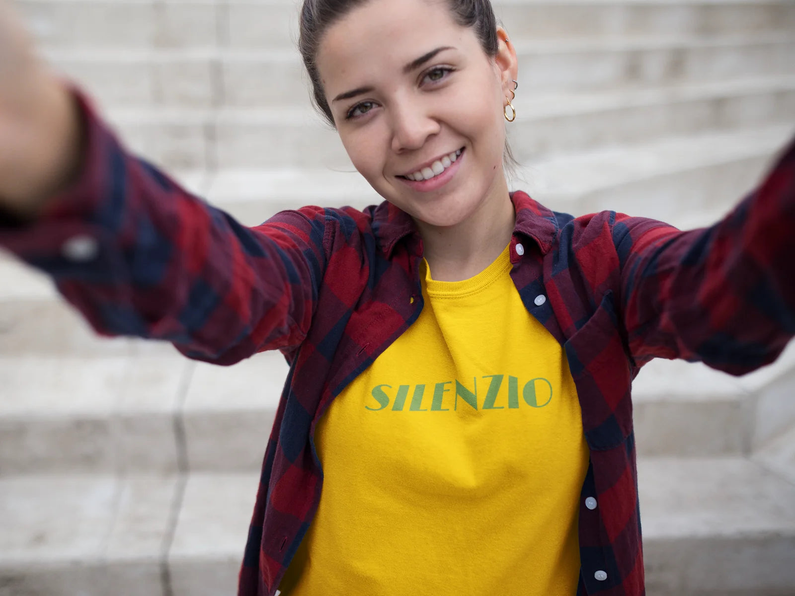 Silenzio Unisex T-Shirt Grün, Auszeit vom Alltag