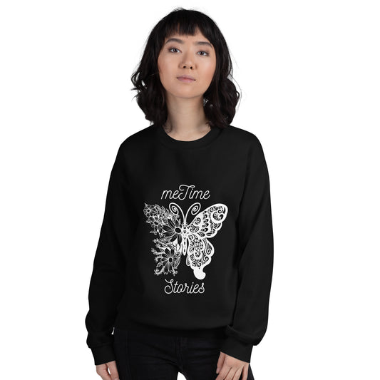 Unisex-Pullover meTime Stories Schmetterling