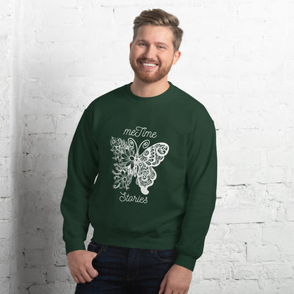 Unisex-Pullover meTime Stories Schmetterling