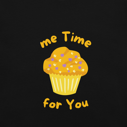 Schweres textilgefärbtes Unisex-T-Shirt Cupcake meTime for you