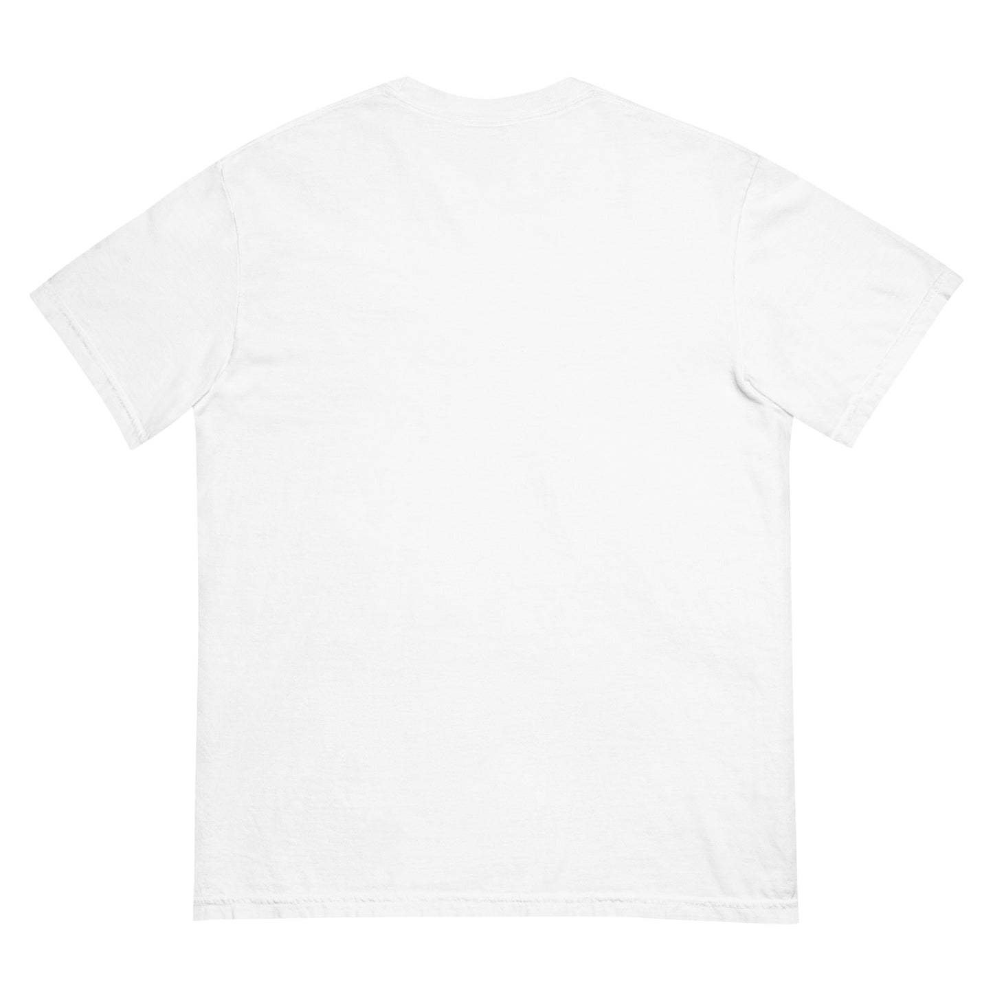 Schweres textilgefärbtes Unisex-T-Shirt Die mit Sonne im Herzen