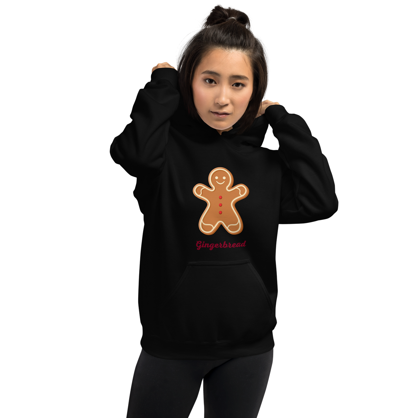 Unisex-Kapuzenpullover Gingerbread