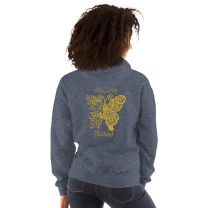 Unisex-Kapuzenpullover meTime Stories Schmetterling