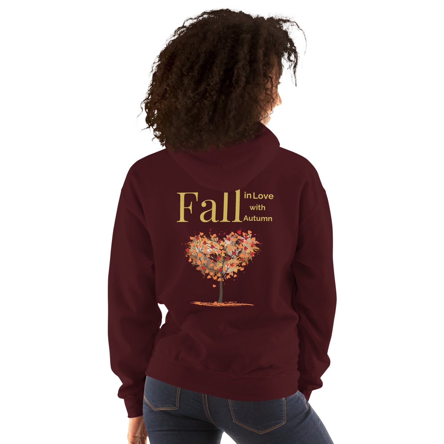 Unisex-Kapuzenpullover Fall in Love with Autumn