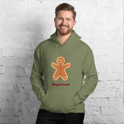 Unisex-Kapuzenpullover Gingerbread