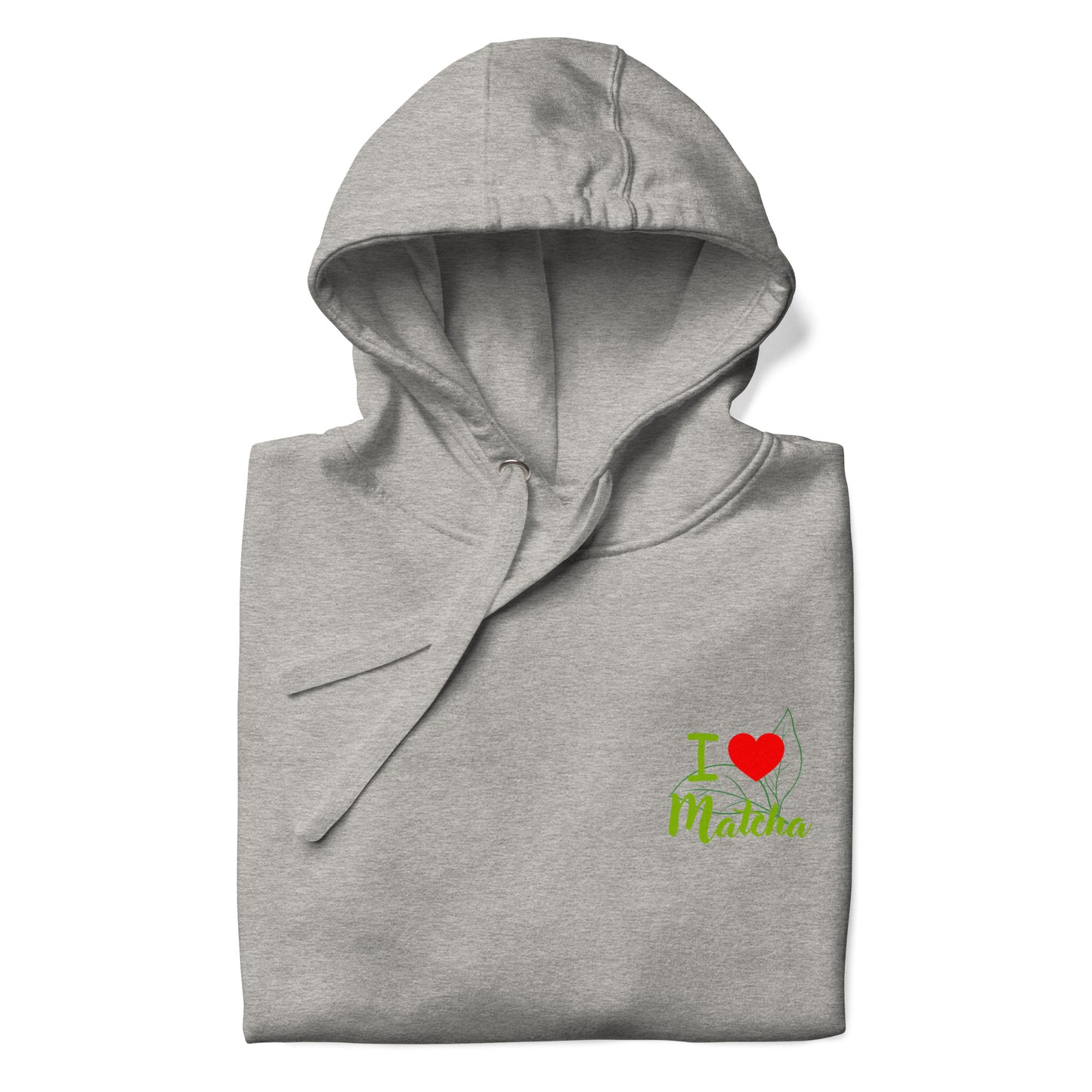 Unisex-Kapuzenpullover - I Love Matcha