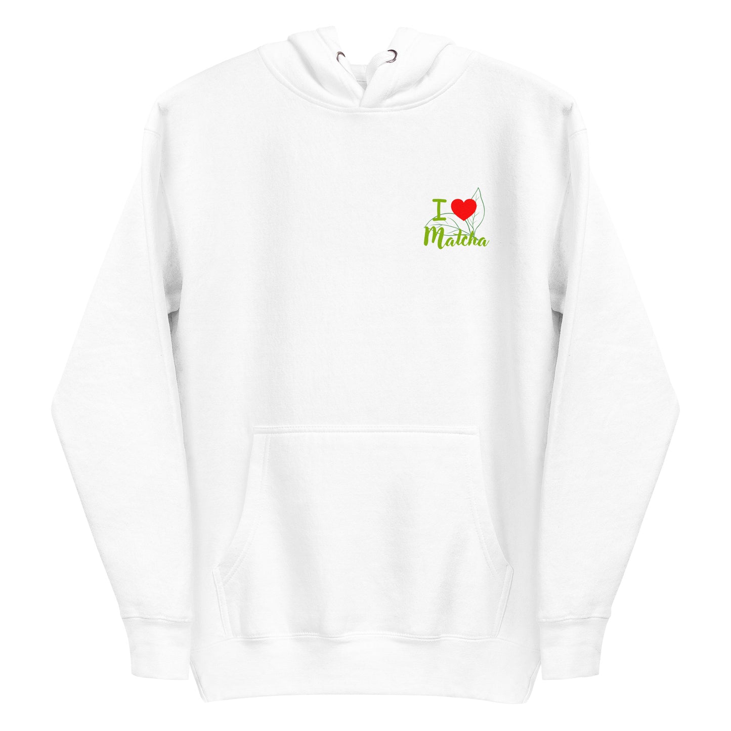 Unisex-Kapuzenpullover - I Love Matcha