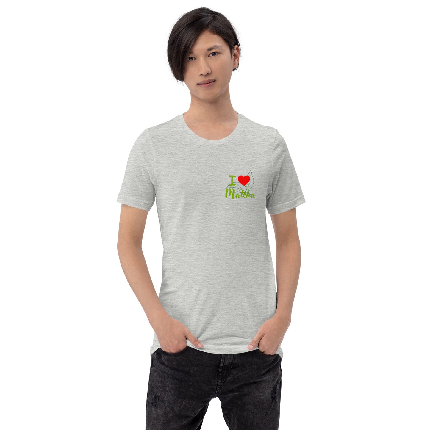 Unisex-T-Shirt - I Love Matcha