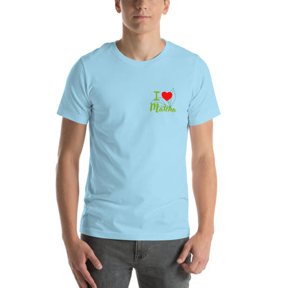 Unisex-T-Shirt - I Love Matcha