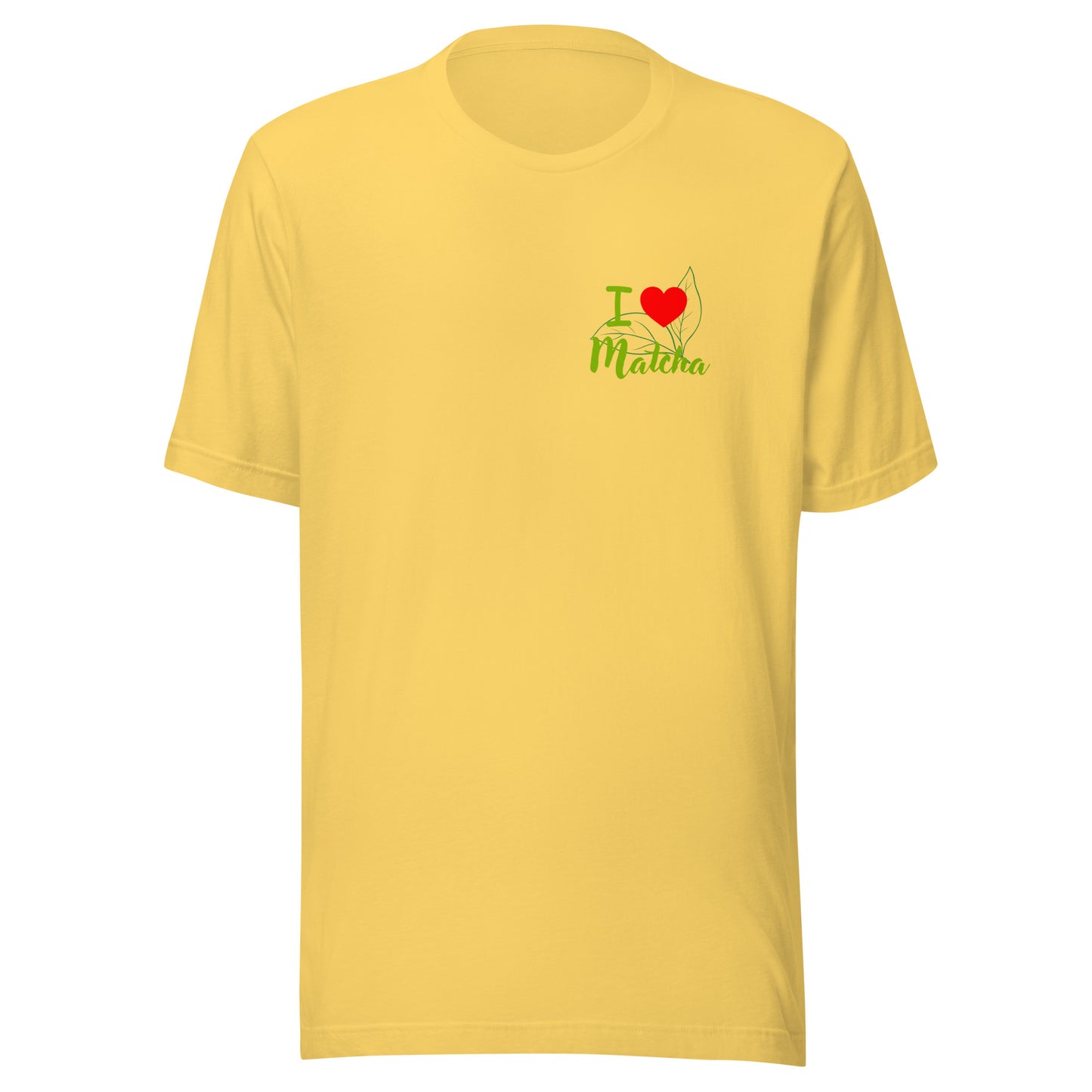 Unisex-T-Shirt - I Love Matcha