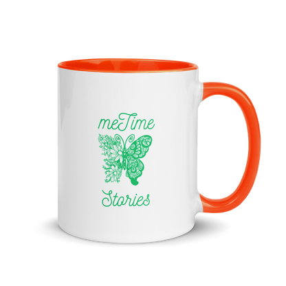 Tasse mit farbiger Innenseite meTime Stories